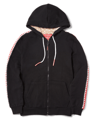 SHARKTRACK SPUCCI ZIPUP HOODIE (BLACK)