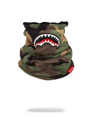 CAMO SHARK NECK WARMER
