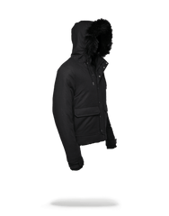 SOLID BLACK CHOPPER JACKET