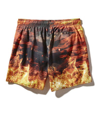 CAMO FIRE SHOTO SWIM TRUNKS