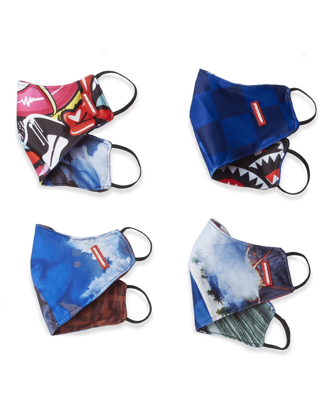 REVERSIBLE SPORT FIT ADULT FASHION MASK (MYSTERY PACK)